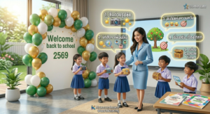 กิจกรรมต้อนรับเปิดเทอม 2569